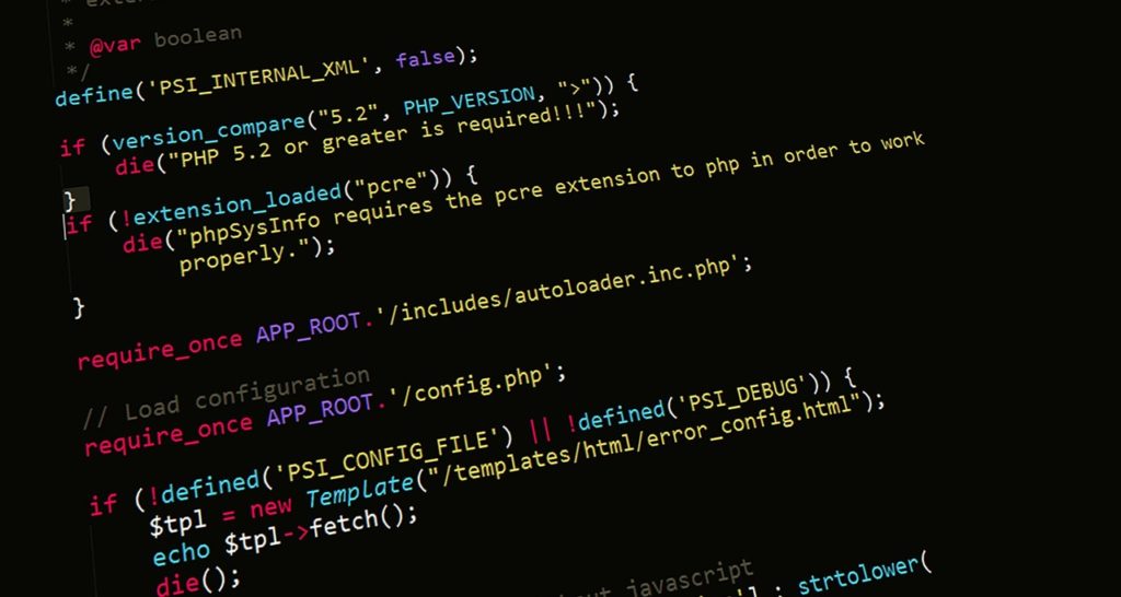 updating php code